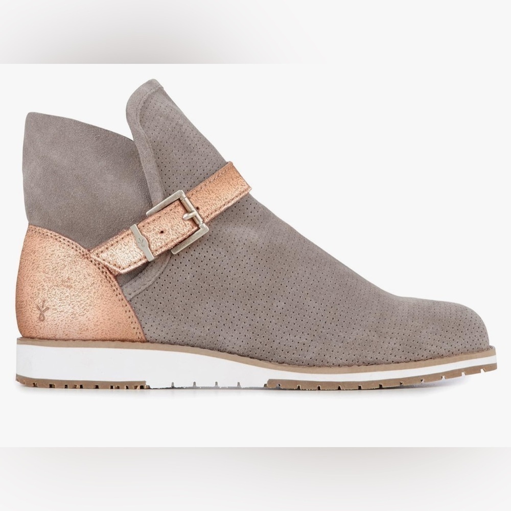 EMU Australia Taupe Suede Ankle Boots – Size 8 - Picture 4 of 10